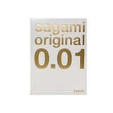 Bao cao su Sagami Original 001 - Hộp 2 chiếc - Siêu mỏng