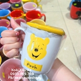 LY SỨ DISNEY WINNIE THE POOH NẮP ĐẬY