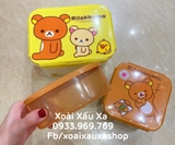 HỘP NHỰA GẤU RILAKKUMA