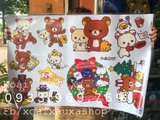 DECAL TRANG TRÍ RILAKKUMA