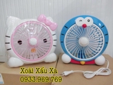 QUẠT ĐIỆN KITTY - ĐORAEMON