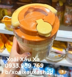 BÌNH ĐÁ NHỰA HOẠT HÌNH RILAKKUMA - POOH 600ml