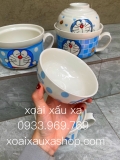 TÔ SỨ NẮP CHÉN ĐORAEMON