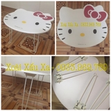 BÀN XẾP GỖ HELLO KITTY