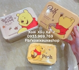 HỘP NHỰA 4 KHOÁ GÀI GẤU POOH (1 cái)