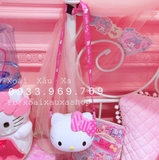 TÚI ĐẦU NHỰA HELLO KITTY