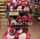 GẤU BÔNG GẤU DÂU LOTSO THƠM DÂU HÀNG STORE DISNEY