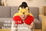 GỐI KÊ CỔ KÈM BỊT MẮT NGỦ GẤU POOH- MICKEY-MINNIE MOUSE