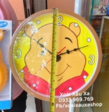 ĐỒNG HỒ TREO TƯỜNG GẤU POOH