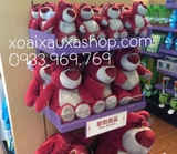 GẤU BÔNG GẤU DÂU LOTSO THƠM DÂU HÀNG STORE DISNEY