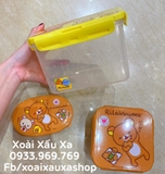 HỘP NHỰA GẤU RILAKKUMA