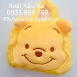 MỀN BÔNG GẤU POOH GẤP GỌN CÓ QUAI XÁCH