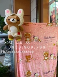 MỀN GỐI GẤU BÔNG 2 TRONG 1 GẤU RILAKKUMA