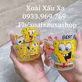 LY THUỶ TINH POOH, RILAKKUMA, SPONGEBOB