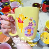 LY SỨ DISNEY GẤU POOH (MÀU VÀNG)