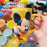 LY SỨ 3D DISNEY MICKEY MOUSE MÀU VÀNG