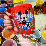 LY SỨ DISNEY CHUỘT MICKEY MÀU ĐỎ