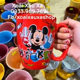 LY SỨ DISNEY CHUỘT MICKEY MÀU ĐỎ