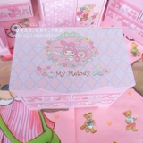 TỦ, HỘP GỖ TRANG SỨC THỎ MY MELODY