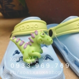 NÚT CROCS 3D KHỦNG LONG