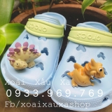 NÚT CROCS 3D KHỦNG LONG