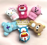 MÓC KHÓA VÍ SILICONE ĐỰNG TIỀN LINE FRIENDS