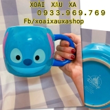 LY SỨ DISNEY MẶT 3D POOH, STITCH