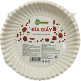 ĐĨA GIẤY TRẮNG 16CM (XẤP 20 CÁI)