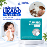 Khăn nén Likado hộp 100 viên