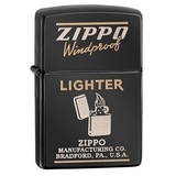 Zippo Windproof Ebony 28535