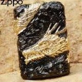 Zippo rồng khối đen