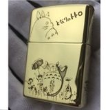 Zippo totoro vỏ dày