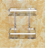 KỆ TREO TƯỜNG INOX 2 TẦNG DAESUN DS621 | DAESUN-Thế giới sen vòi