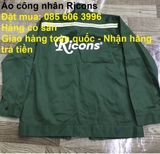 Áo công nhân Ricons giá rẻ nhất tại quận hà đông, hà nội