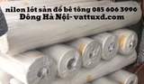 HƯỚNG DẪN LÓT NILON CHỐNG THẤM CHO SÀN BÊ TÔNG