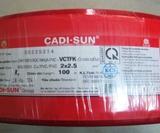 Dây-cadisun VCSF 2x2,5