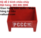 Kệ để 2 bình chữa cháy