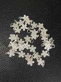 Charm hoa đá treo 5 cánh tròn T015