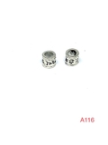 Charm ống ngắn bạc A113