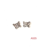 Charm bọc đá trắng size 10ly A525
