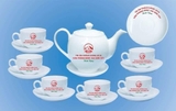 Bộ ấm chén trà giá rẻ in logo AC-005