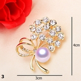 Cài áo ngọc trai 9 mẫu đẹp Drop PEARL(9-10ly) - CTJ5127