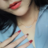 Dây Chuyền Vàng 18k Ngọc Trai thật 7-8mm