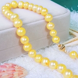 Vòng cổ Ngọc trai nước ngọt Thiên nhiên Cao cấp - ChuỗI đơn tròn - Quý cô đài các - MISA PEARL (9-10ly) - CTJ0412