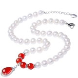 Vòng cổ ngọc trai tự nhiên Cao cấp - Quà tặng Bà và Mẹ - GIFT PEARL (8-10ly) - CTJ3012