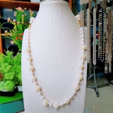 Vòng cổ Ngọc trai nước ngọt Thiên nhiên Cao cấp - ChuỗI đơn kết chùm dâu - KAITY PEARL (3-8ly) - CTJ3611