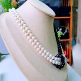 Vòng cổ Ngọc trai nước ngọt Thiên nhiên Cao cấp - Yêu thương hòa hợp - ATTA PEARL (8-9ly) - CTJ4511