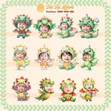 Chibi bé Rồng 1 tuổi