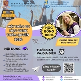 Hội thảo du học – Học bổng Đại học Trung văn Hồng Kông – Phân hiệu Thâm Quyến