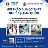 HỘI THẢO DU HỌC THPT NGHỀ TẠI HÀN QUỐC